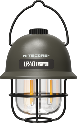 Lanterne Rétro multifonction LR40 -  Rechargeable en USB-C - Kaki - 100Lm - Lg : 117mm - LR : 96mm
