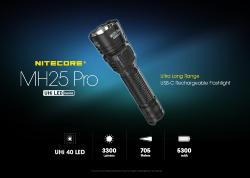 Multitask Hybrid 25 Pro - 3300Lm - Lg : 154mm - Dia-tête : 40mm