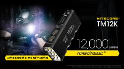 Lampe torche Tiny Monster 12K - 12000Lm - Lg : 108mm - Lrg : 41mm