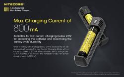 Chargeur micro-USB 1 accu - 800mA max