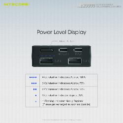 Batterie externe en carbone - 20 000 mAh - 45W