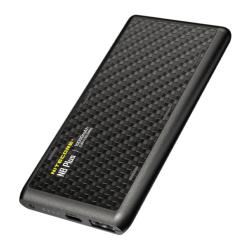 Batterie externe en carbone NBPLUS - 10 000mAh - 5V / 3A - 22,5W