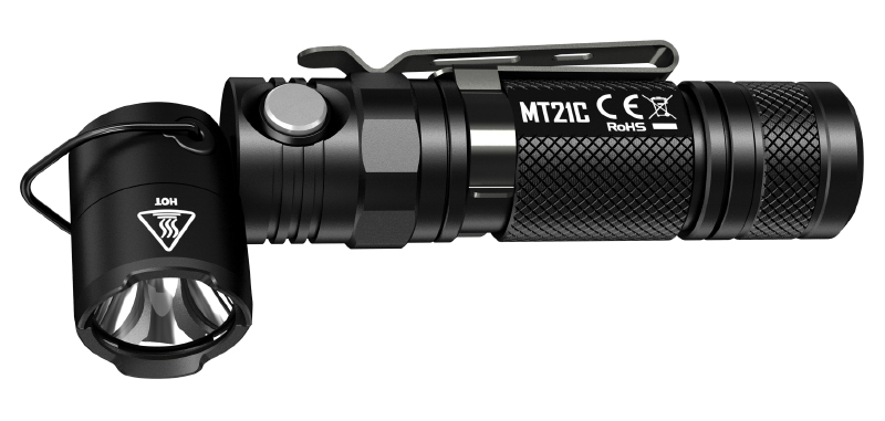 Lampe torche Multi-Task 21C - 1000Lm - Lg : 131mm - Dia-tête : 25.4mm