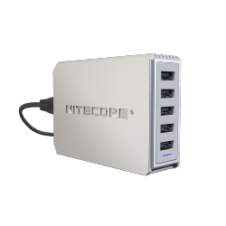 Station de charge USB - 50W - 100-240V / 50/60Hz