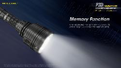 Lampe torche Precise 30i - 2000 Lm- Lg : 177,5mm - Dia-tête : 65mm