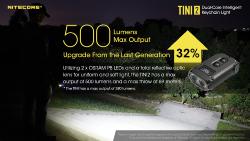 TINI 2 Noir - 500Lm - Lg : 47mm - Lrg : 25mm