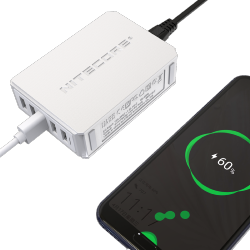 Station de charge USB - 50W - 100-240V / 50/60Hz