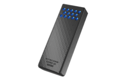 Batterie externe en carbone CARBO20 Bleue - 20000mAh