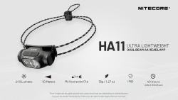 Lampe Frontale HA11 - 240Lm