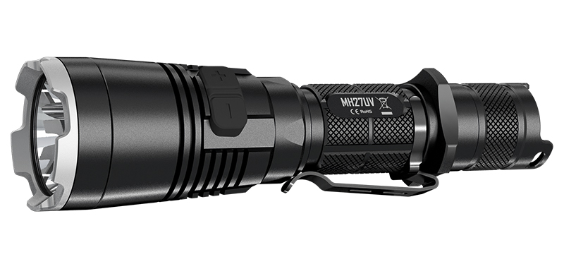 Lampe torche Multitask Hybrid 27 UV - 1000Lm - Lg : 154mm - Dia-tête : 40mm