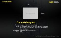 Station de charge USB - 68w - 100-240V / 50-60Hz