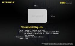 Station de charge USB - 68w - 100-240V / 50-60Hz