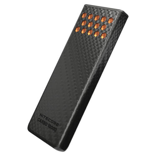 Batterie externe en carbone CARBO 10000 G2 Orange - 10000mAh