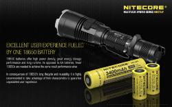 Lampe torche Multitask Hybrid 27 UV - 1000Lm - Lg : 154mm - Dia-tête : 40mm