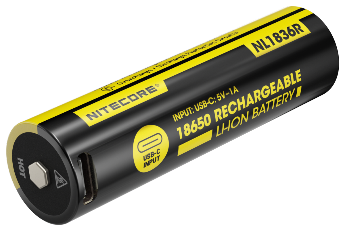 Accus Li-ion 18650 - 3600mAh