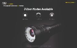 Lampe torche Precise 35i -  Ultra longue portée 1650m - 3000Lm - Lampe LEP
