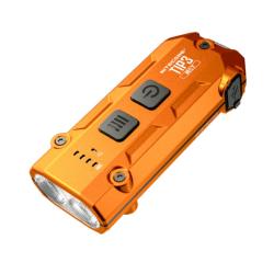 Lampe porte-clés TIP3 Orange - 720Lm - Dim : 62mm x 26mm x 15mm