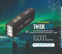 Lampe torche Tiny Monster 10K - Spéciale Températures basses - 10000Lm - Lg : 110mm - Dia-tête : 41m