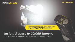 Lampe torche Tiny Monster 20K - 20000Lm - Lg : 145,5mm - Dia-tête : 50mm