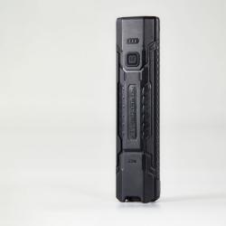 Lampe torche EDC 07 Noire - 1500Lm - Lg : 120mm - Dia-tête : 31mm x 17mm 