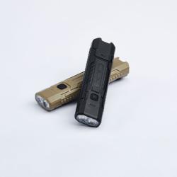 Lampe torche EDC 07 Noire - 1500Lm - Lg : 120mm - Dia-tête : 31mm x 17mm 