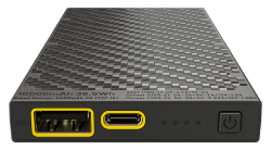 Batterie externe en carbone 2e génération - 10 000mAh - 5V / 3A - 18W