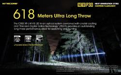 Lampe torche Precise 30 New - 1000Lm - Lg : 155mm - Dia-tête : 50mm - Avec accu