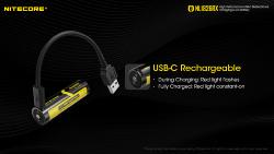Accus Li-ion 18650 Rechargeable - 2600mAh - 3,6V- 12,6Wh - port USB-C