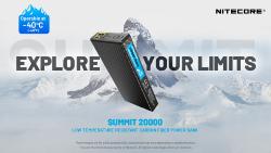 Batterie externe Summit 20000 - Spéciale températures basses - 20 000mAh - 20W + 18W
