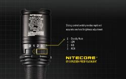 Lampe torche EF 1 - 830Lm - Lg : 152mm - Dia-tête : 40mm