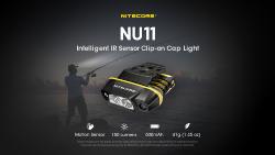 Lampe Frontale à clipser NU11 - 150Lm