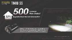 Tini2 SS - Version Acier - 500 Lm -  Lg : 46,6mm - Dia-tête : 12,5mm