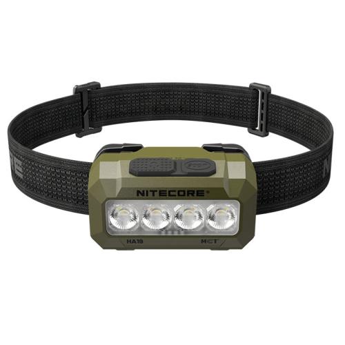 Lampe Frontale HA19 Verte - 600Lm
