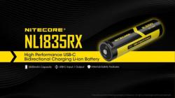 Accus Li-ion 18650 Rechargeable - 3500mAh - 3,6V - 12,6Wh - port USB-C