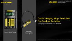 Accus Li-ion 18650 Rechargeable - 2600mAh - 3,6V- 12,6Wh - port USB-C