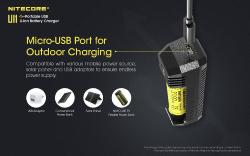 Chargeur micro-USB 1 accu - 800mA max