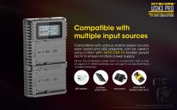 Chargeur USN3 PRO pour batteries d’appareil photo – Compatible Sony NP-FM500H/NP-F730/NP-F750/NP-F77