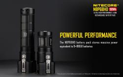 Batterie NBP68HD - Lg : 157mm - Dia : 50mm - 98W - 3.7V - Chargement : 2A / 4A