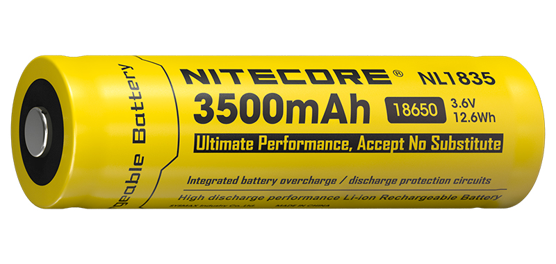 Batterie/Pile 18650 3.6V 3500 mAh