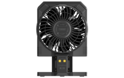 Ventilateur portable professionnel CW30 Noir - Télécommande - Rechargeable