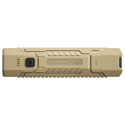 Lampe torche EDC 07 TAN - 1500Lm - Lg : 120mm - Dia-tête : 31mm x 17mm 
