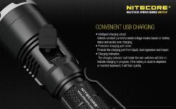 Lampe torche Multitask Hybrid 27 UV - 1000Lm - Lg : 154mm - Dia-tête : 40mm