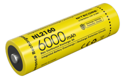 Batterie Rechargeable 21700 Li-ion - Capacité 6000mAh - 3,6V