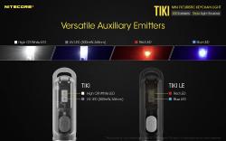TIKI Grise - 300Lm - Lg : 55mm - Dia-tête : 14,7mm - Mode : UV
