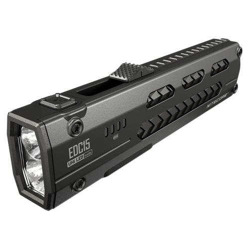 Lampe torche EDC15 - 1200Lm - Lg : 111mm - Dia-tête : 28mm x 16mm