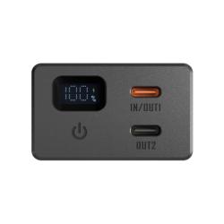Batterie externe en carbone CARBO20 Orange - 20000mAh