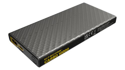 Batterie externe en carbone CARBO 10000 - 10000mAh