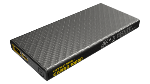 Batterie externe en carbone CARBO 10000 - 10 000mAh
