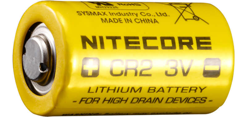 Pile CR2 Lithium - 3V - Ne pas recharger