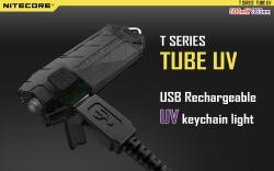 Tube Noir Lumière UV - Lg : 56mm - Lrg : 21mm
